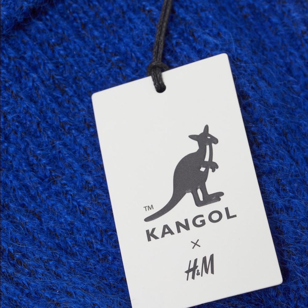 H&M Royal Blue Ribbed Knit Beanie - Picture 2 of 10